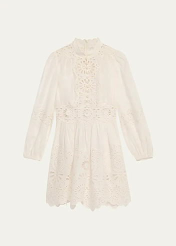 ZIMMERMANN - Acacia Broderie Mini Dress