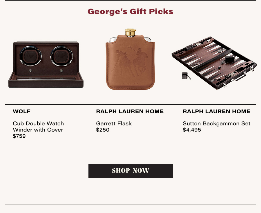 George's Gift Picks - Shop Now