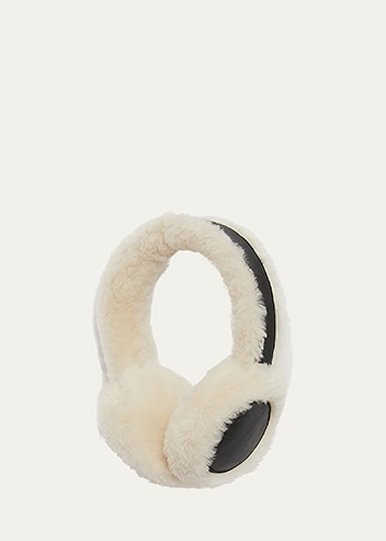 YVES SALOMON - Sheep Shearling Earmuffs