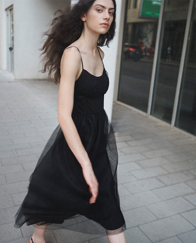 Zimmermann - Tulle Corset Midi Dress