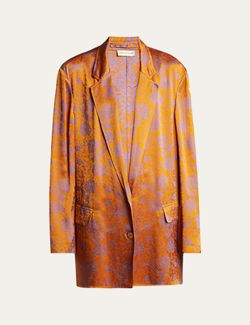 Dries Van Noten - Basti Floral Viscose-Blend Jacket