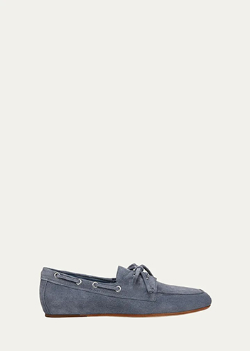 Vince - Marin Suede Boat Loafers