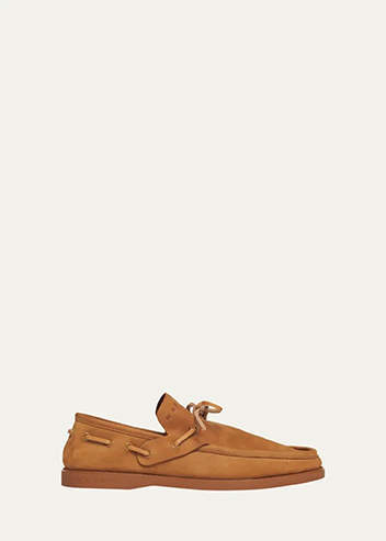 Marni - Suede Moccasin Boat Shoes