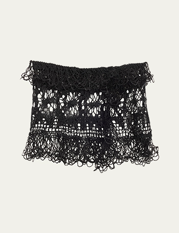 Diotima - Ames Crochet Mini Skirt