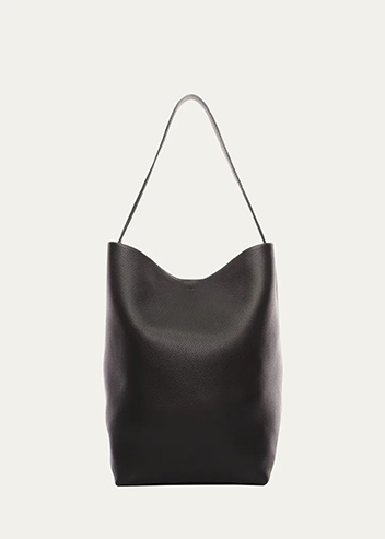 The Row - N/S Park Tote Large in Lux Grained Calfskin