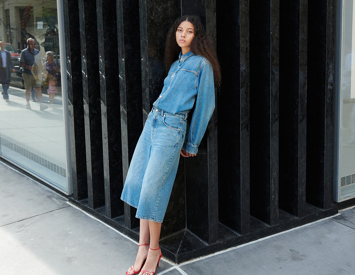 The Bestsellers - Model wears HAIKURE Tonya Jumpsuit