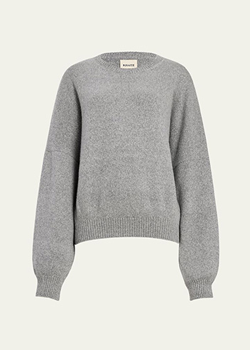 Khaite - Margaux Cashmere Crewneck Sweater