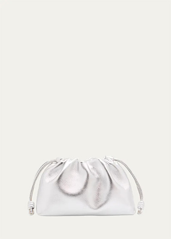 Loewe - Flamenco Metallic Leather Shoulder Bag