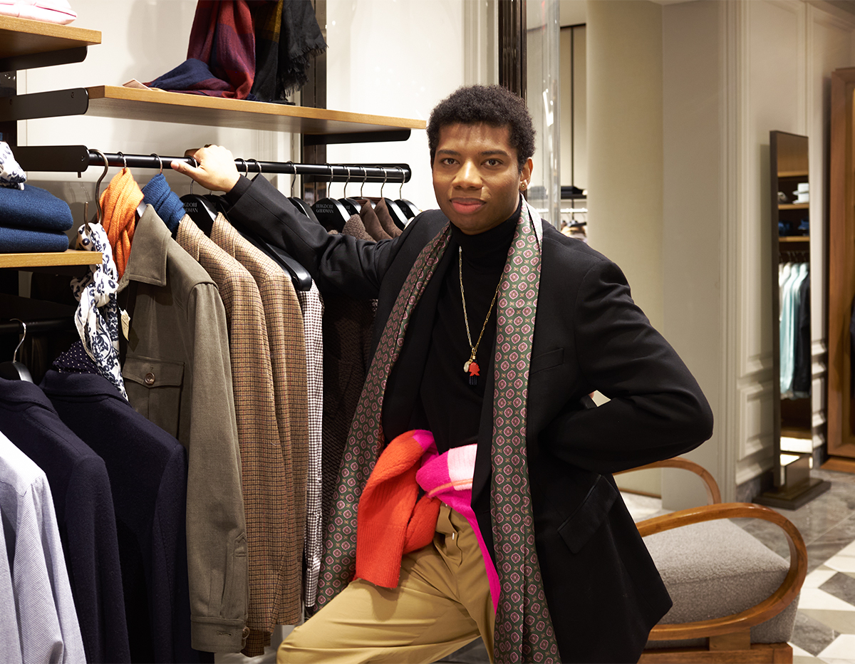 Jalil Johnson - Fashion writer and stylist