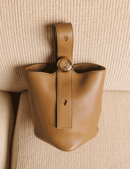 Loewe - Mini Pebbled Leather Bucket Bag