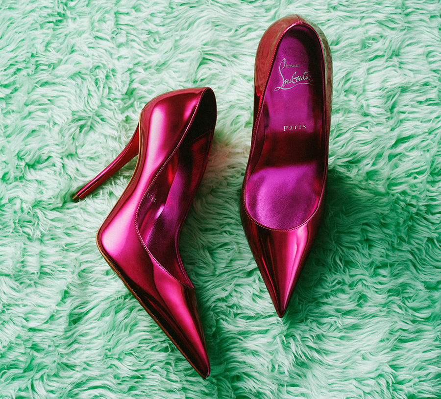 Christian Louboutin - Miss Z Mirror Red Sole Pumps