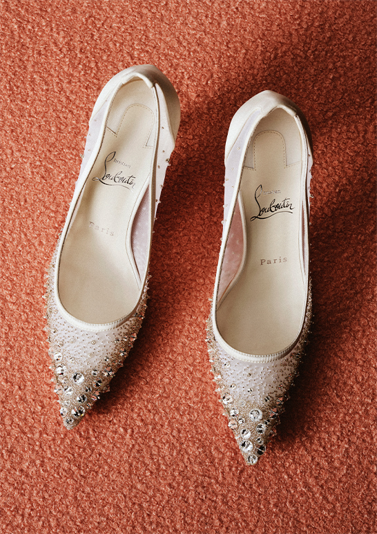 Christian Louboutin -  Miss Z Sparkling Red Sole Pumps