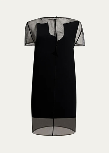 Khaite - Winona Paneled Mini Dress