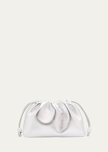 Loewe - Flamenco Metallic Leather Shoulder Bag