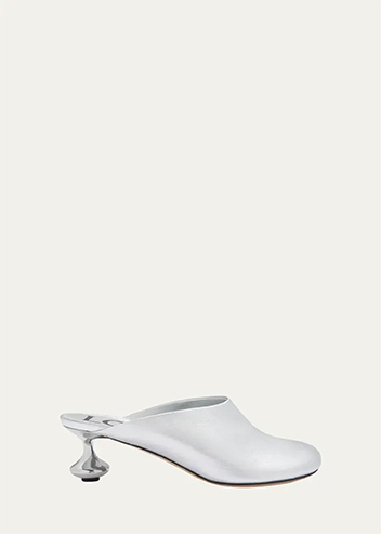 Loewe - Toy Metallic Mule Pumps
