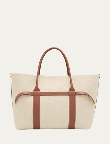 Loro Piana - Ghiera Large Canvas Shopper Tote Bag
