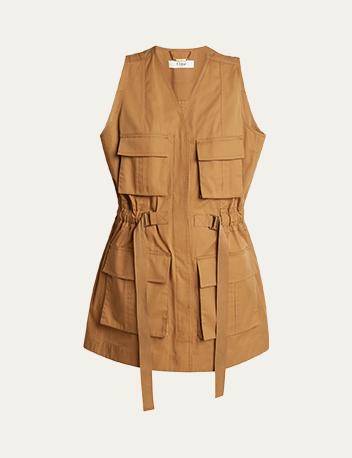 Chloé - Belted Utilitarian Vest