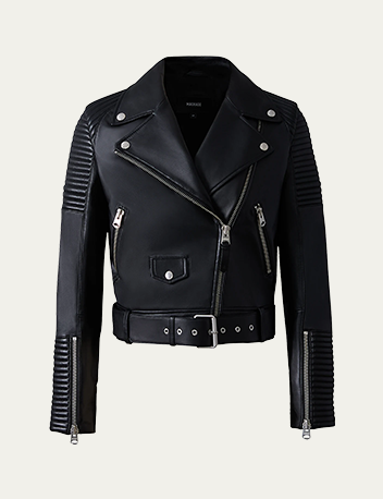 Mackage - Masina Lamb Leather Biker Jacket