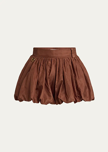 Chloé - Mini Bloomy Gathered Shorts