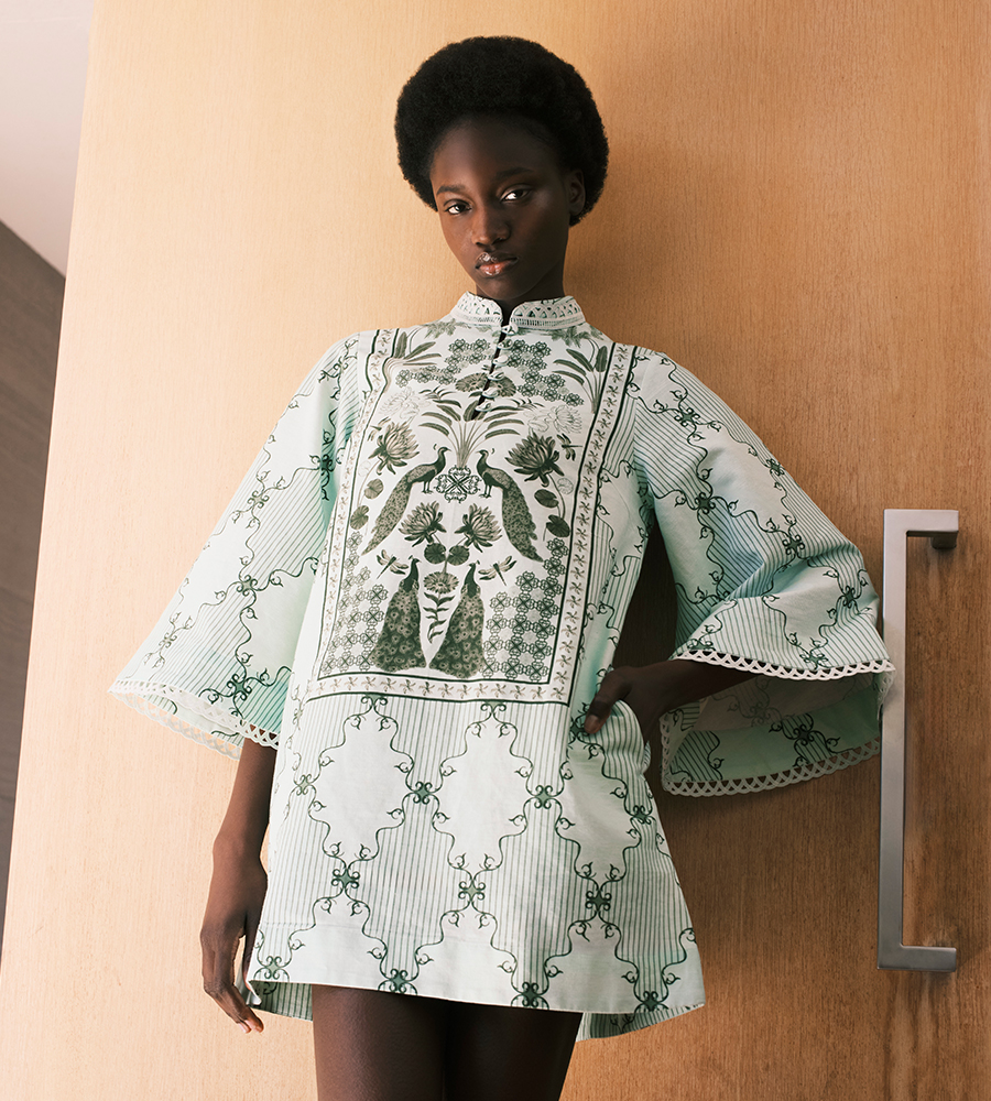 Verandah - Mini Kaftan Dress