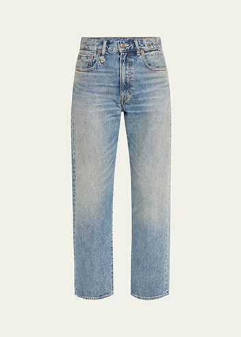 R13 - Mid-Rise Boyfriend Jeans