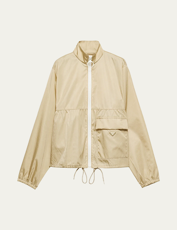 Prada - Re-Nylon Zip Up Jacket