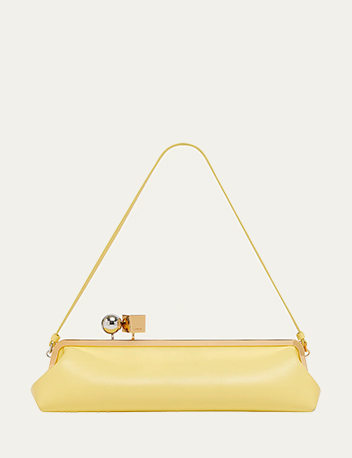 Jacquemus - La Pochette Salon Leather Shoulder Bag