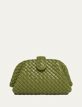 Bottega Veneta - Lauren 1980 Mini Clutch Bag with Chain Strap