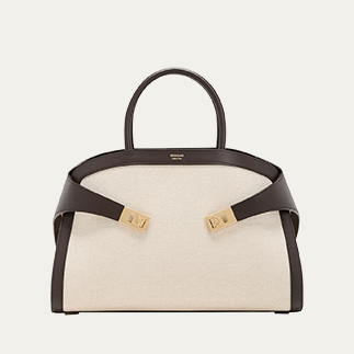Ferragamo - Hug Colorblock Top Handle Bag