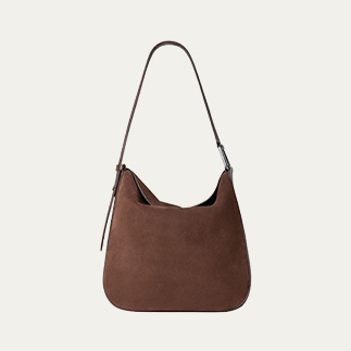 Akris - Anna Medium Suede Hobo Bag