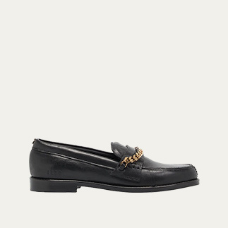 Golden Goose - Jerry Chain Leather Penny Loafers