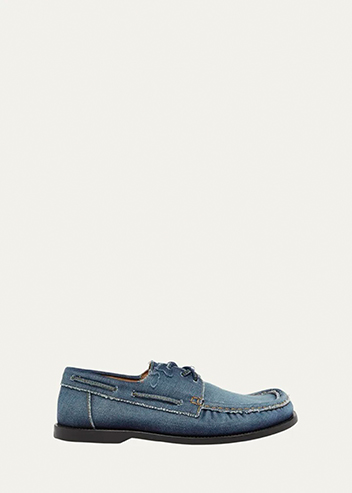 LOEWE - Campo Boat Loafers