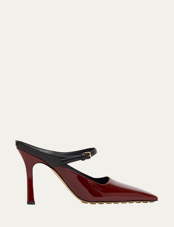 Bottega Veneta - Patent Leather Mary Jane Pumps