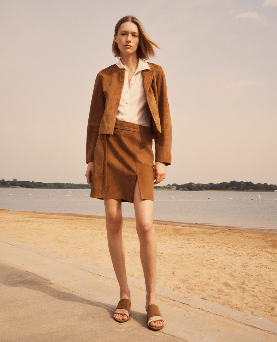 Model wears Vince