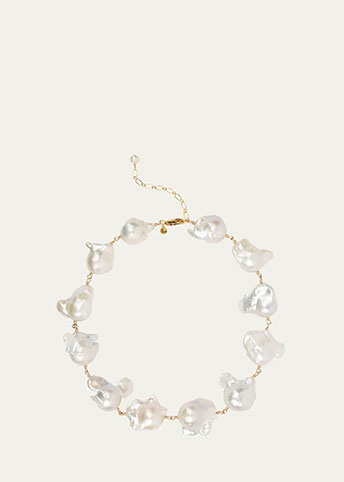 Presley Oldham - Cumulus Necklace with Pearls