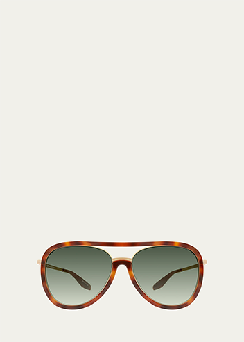 Barton Perreira - Fossett Aviator Sunglasses