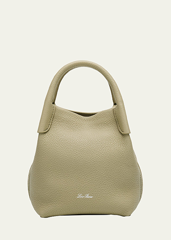 Loro Piana - Bale Micro Grain Leather Crossbody Bag