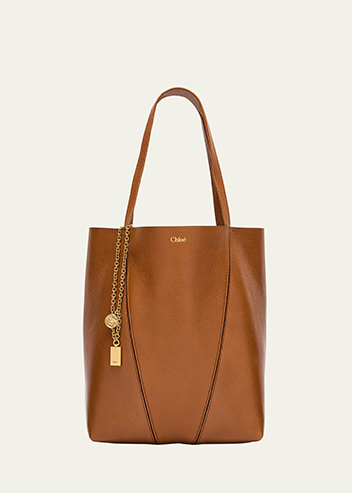 Chloé - Spin Medium Tote Bag in Leather