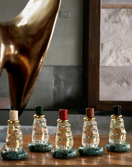 Bottega Veneta’s debut five fragrances