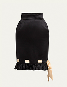 Valentino Garavani - Sabbia Open Ring with Brown and White Diamonds