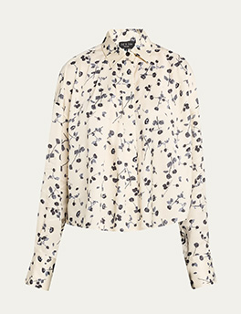 Rag & Bone - Martha Floral Satin Shirt