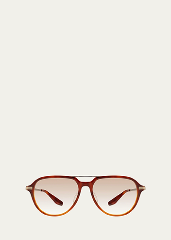 Barton Perreira - Dunn Zyl & Acetate Aviator Sunglasses