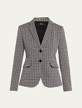 Theory - Iconica Maxi Band Ring with White Diamonds