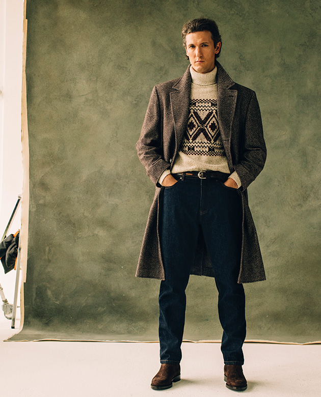 Model wears Brunello Cucinelli