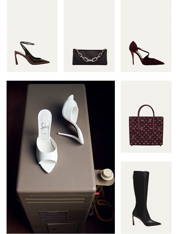 Christian Louboutin - shoes and handbags