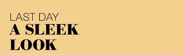 Beauty Bag Last Day - A Sleek Look - Shop Now