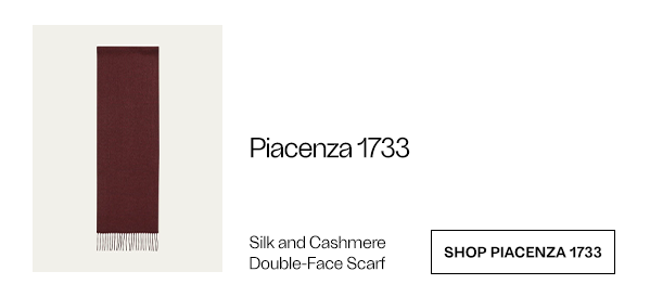 Piacenza 1733 - Silk and Cashmere Double-Face Scarf