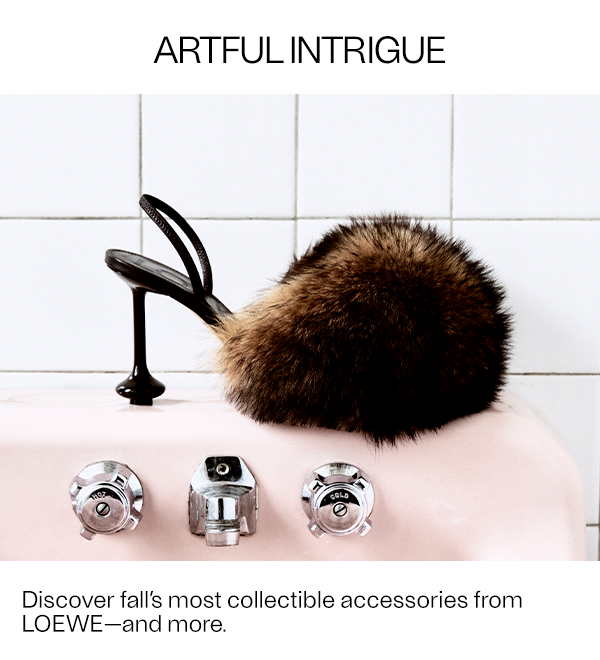 ARTFUL INTRIGUE - Discover fall’s most collectible accessories from LOEWE—and more.