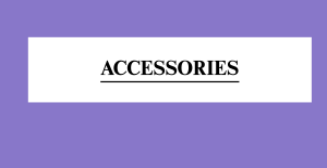 Shop Accessories