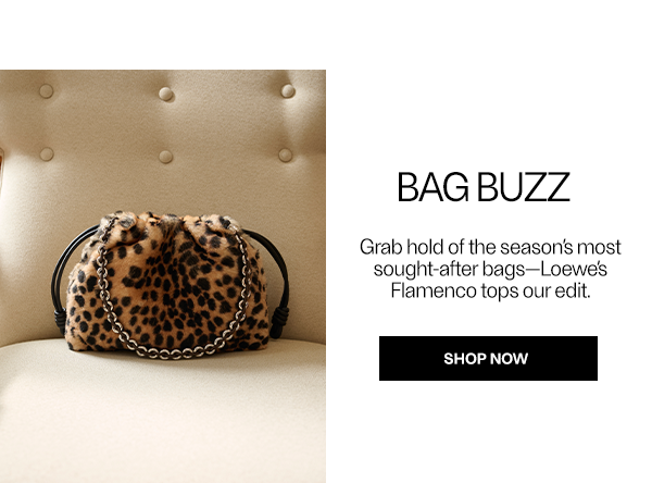 BAG BUZZ - Grab hold of the season's most sought-after bags—Loewe's Flamenco tops our edit. - Shop Now